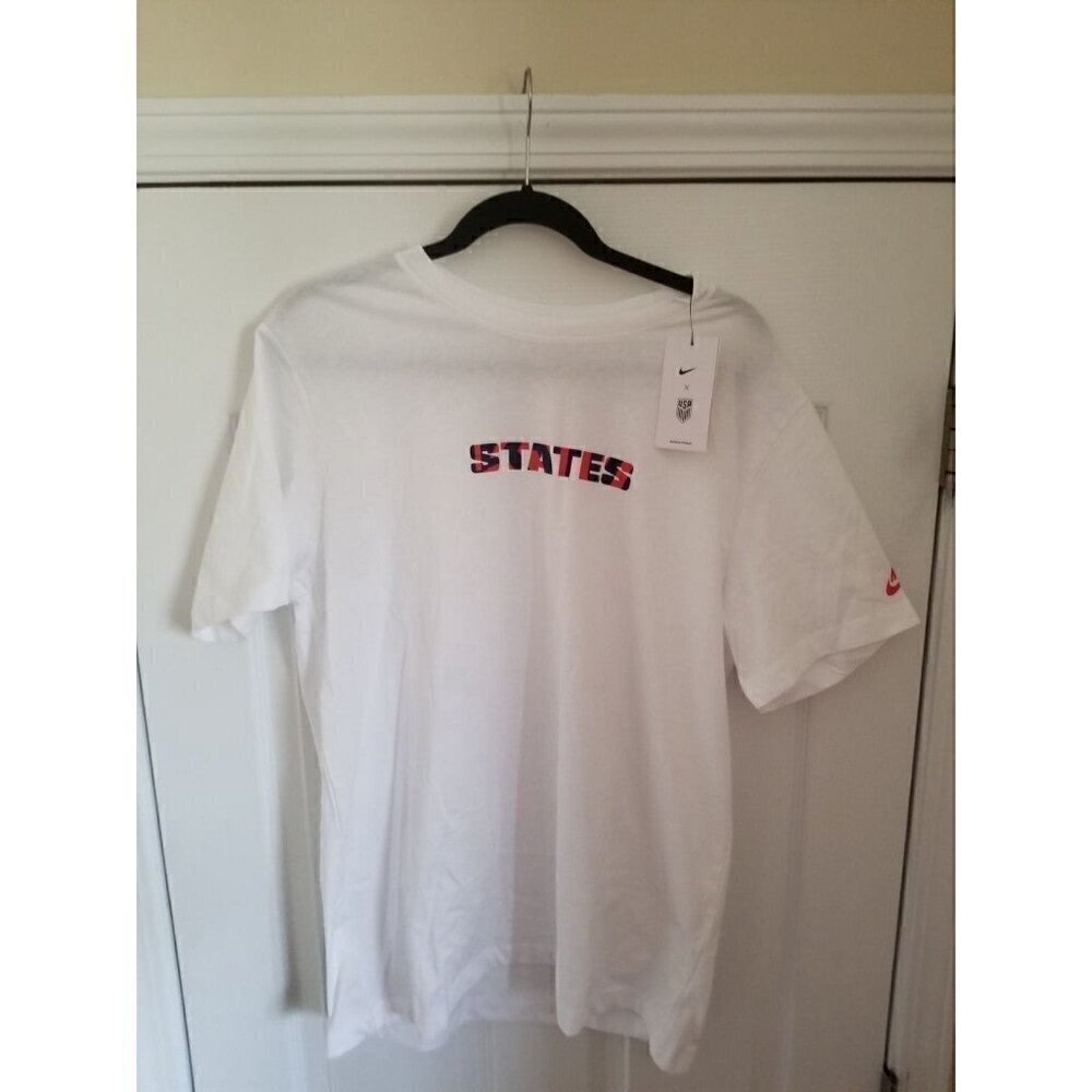 Nike X USA Soccer Team Voice Men’s White T-shirt